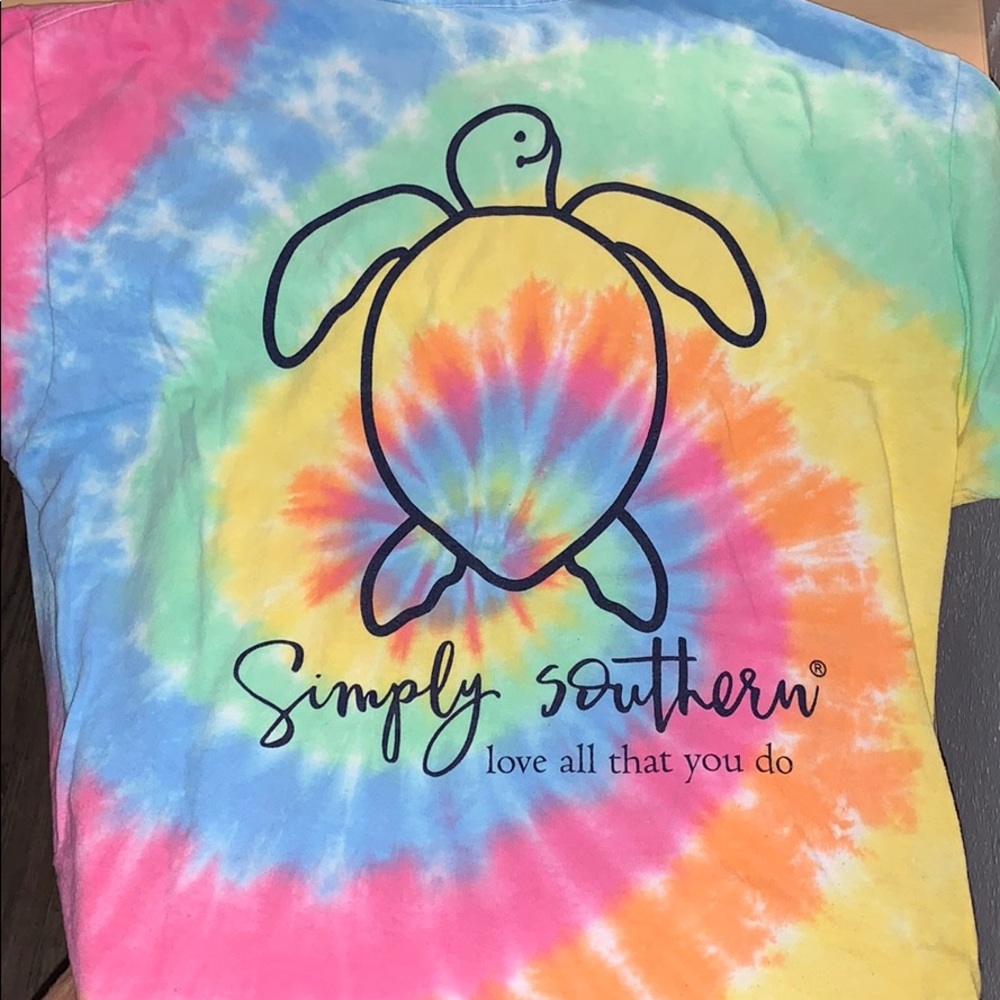 Simply Southern Tye Die Turtle!